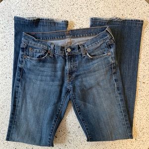 Low rise bootcut jeans - 7 for all mankind